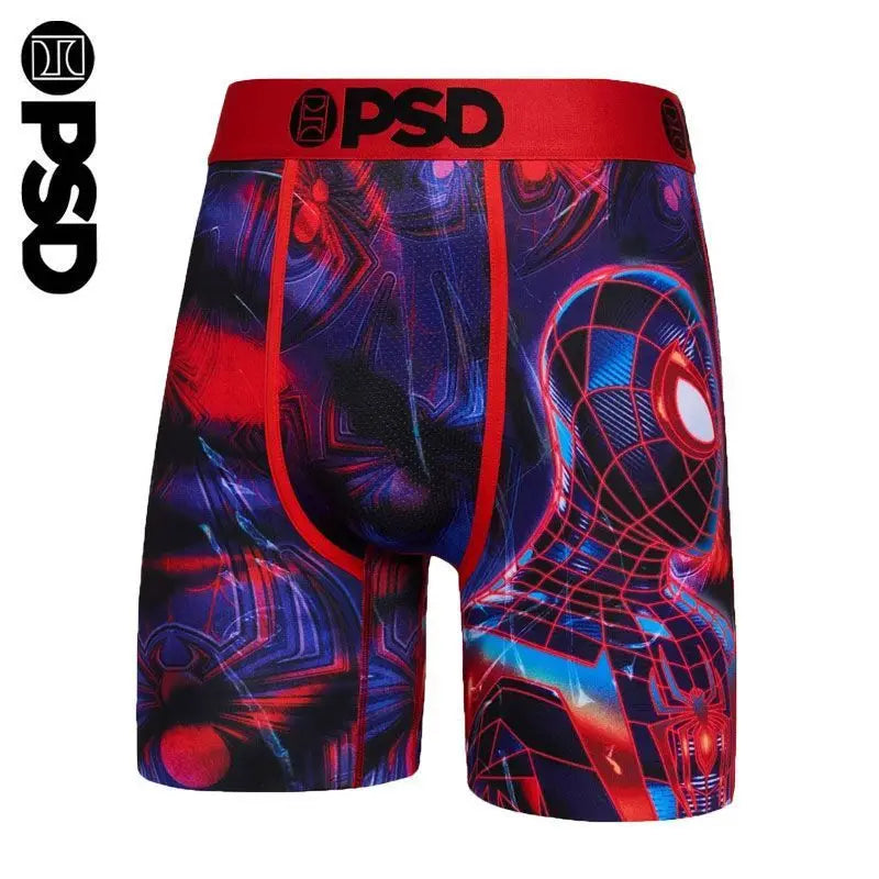 1Pcs Men Underwear PSD Boxers Breathable Underpants Swimming Sexy Man Plus Size Men Boxers Trunks S-2XL Men Panties Boxer Briefs