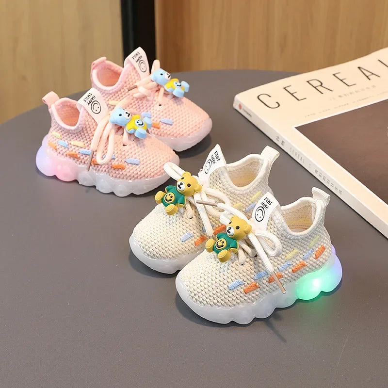 Kids LED Light-Up Sneakers