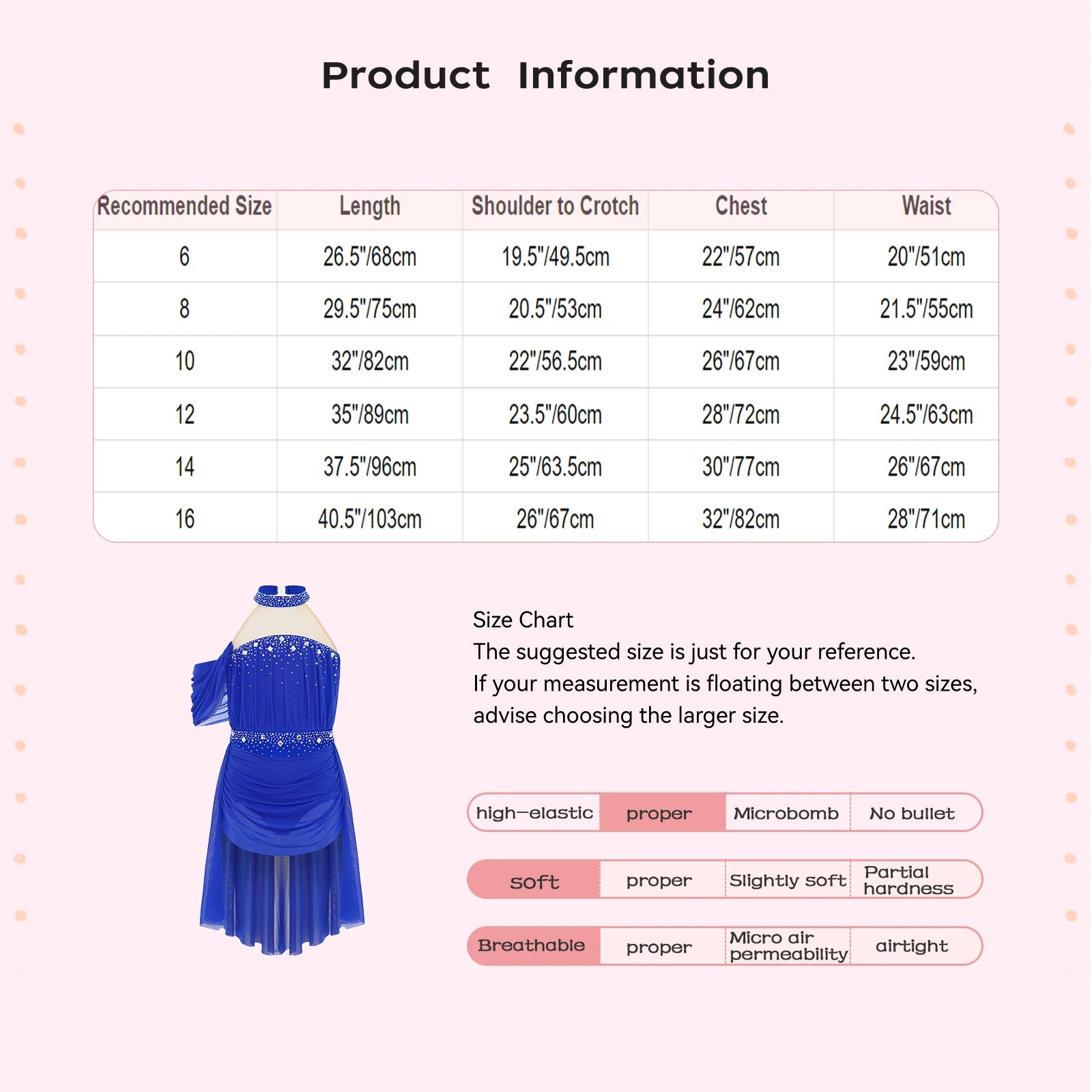 Girls Ballet Leotard Dance Costume