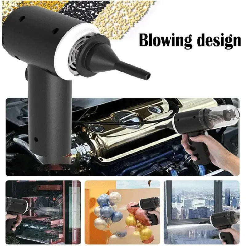 Car Vacuum Cleaner – Portable Wireless & Powerful Suction
